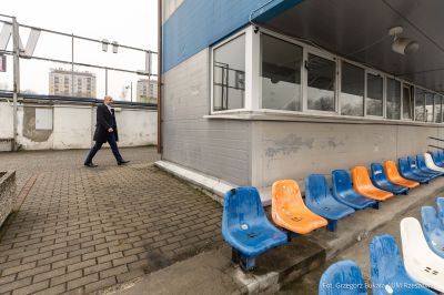 zdjęcie z obiektu spikerki na Stadionie Miejskim "Stal", fot. Grzegorz Bukała, Urząd Miasta Rzeszowa